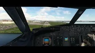 Microsoft Flight sim  landing with Boris Audio Works PMDG 737NG Sound Set