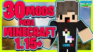 🌲PACK de MODS para MINECRAFT 1.15.1 con 30 MODS *2019*