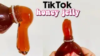 TikTok Honey Jelly Bottle Recipe! | Honey Jelly in a Bottle Tutorial | How To Make Honey Jelly