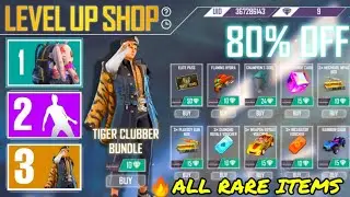 I GOT 80% DISCOUNT IN NEW LEVEL UP SHOP - FREE FIRE 2020