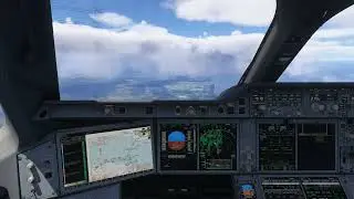 Smooth Crosswind ILS Landing at Jakarta | THAI A350-900 | TG411 RWY 25L | MSFS 2024