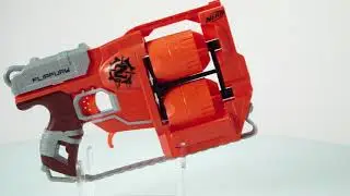 NERF Zombiestrike - Flipfury Blaster - Demo Video