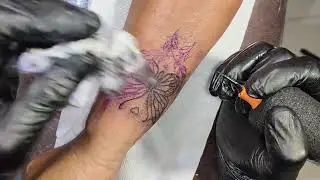 Butterfly tattoo on hand #masterartltp #tattoo #video 