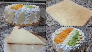كيكة عيد الميلاد بجينواز ناجح مئة بالمئة اقتصادية و بمذاق رائع 🎂😋.