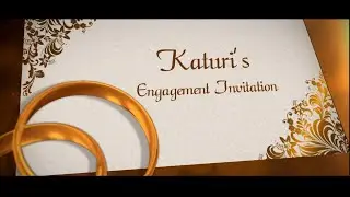 Katuri 's Engagement function Mohankumar with lakshmimownika chirala.