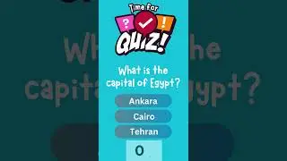 What's Egypt's Capital? #quiz #brainteaser #trivia #Egypt #capital #city #Cairo #Africa # #riddles