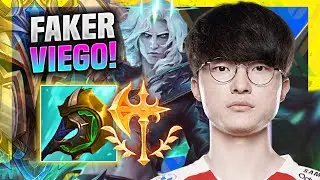 FAKER IS SO GOOD WITH VIEGO! - T1 Faker Plays Viego Jungle vs Gwen! | Season 11