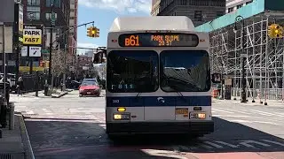 MTA New York City Bus | 2011 New Flyer C40LF #253 Full ride on the B61