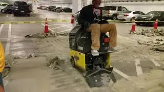 Parking Deck Traffic Coating Removal Done Right