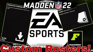 How to Download CUSTOM ROSTERS in Madden 22 Franchise, Offline! For Xbox and PlayStation