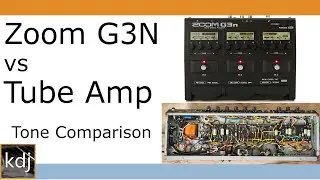 Zoom G3N vs Tube Amp - Tone Comparison | Fender Clean Amp Tones