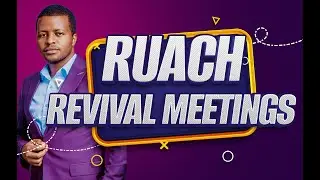 DISCOVERING & PURSUING YOUR PURPOSE||RUACH REVIVAL DAY 2