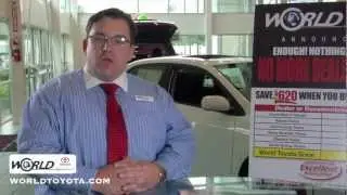 No Dealer Fees at World Toyota