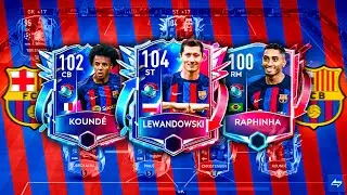 Insane Full Barcelona Squad Builder! Best Special Barcelona Squad!! FIFA Mobile 22
