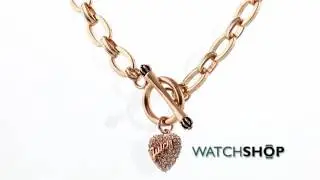 Juicy Couture Jewellery Ladies' Rose Gold Necklace (WJW759-690)