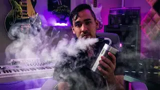 Testing a budget fog machine for creative shots