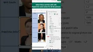 Image Filter in Excel || Filter Image in Excel