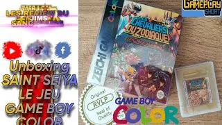 Unboxing - Saint Seiya le jeu #zeichigames  GB color - version fr #saintseiya #gameboy #retrogaming