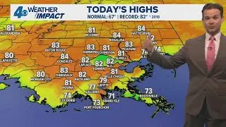 New Orleans Weather Impact Alert: Dense Fog Advisory Thursday morning, cold front returns Sunday