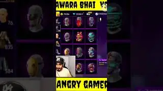 Awara gamer vs Angry gamer full video link in comment section ☺ #viral #freefire #shorts # Gaming