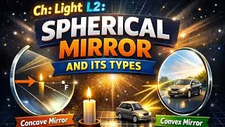  L- 2 Spherical mirror and its type (ALL CONCEPT OF NCERT)