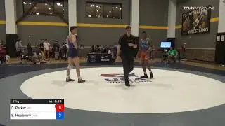 87 Kg Consolation - Deanthony Parker, Moline Wrestling Club Vs Spencer Mooberry, Caveman Wrestling