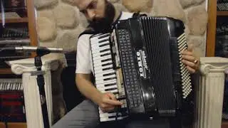 3763 - Black Iorio Accorgan Syntara Piano Accordion LMMM 41 120 $1199