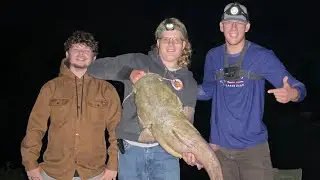 How to Catch a Michigan&rsquo;s MONSTER Flathead Catfish! Rig Shown!