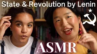 ASMR whisper ramble reading excerpts of State & Revolution by Lenin