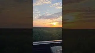 Sunset cruise in the Everglades - Florida roads