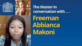 The Master talks to Freeman Abbianca Makoni