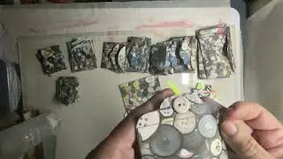 Button Digital Envelope Kit - Tester Print Outs And Scraps Mass Made With Ink Pens 😃