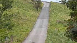 Back country lanes 44 tonne in weight and in manual mode 