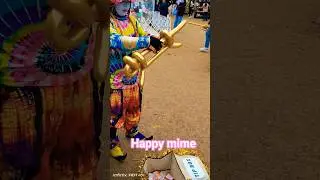 #happy #mime #clown #entertainment #modern #gun #balloon #baguiocity