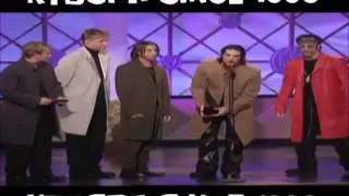 Backsstreet boys | 2001 AMA's | Winning the favourite pop/rock group award