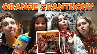 NEW ORANGE CRANTHONY G FUEL! | Taste Test with Friends!