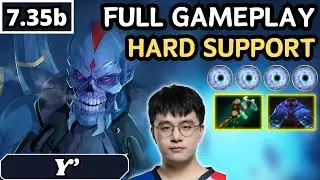 7.35b - Y' LICH Hard Support Gameplay - Dota 2 Full Match Gameplay