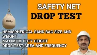 Safety net drop test 