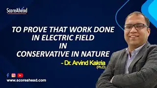 To prove that work done in electric field is conservative in nature
