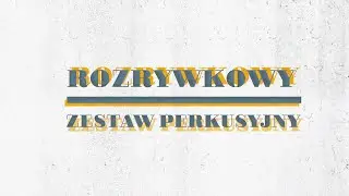 Rozrywkowy zestaw perkusyjny