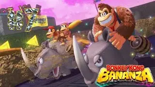 Rambi Rumble Racing with Old Friends - Donkey Kong Bananza Part 7 Blind Playthrough