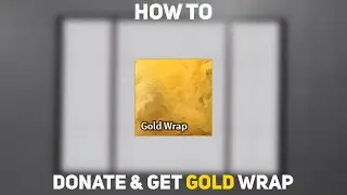 How to Donate & Get Gold Wrap Skin「 SCP Roleplay 」