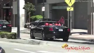Brutal Gold Digger Prank w ROLLS ROYCE DAWN !