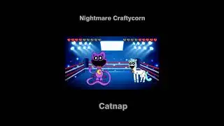 Catnap vs Nightmare Craftycorn | Meme Battle!