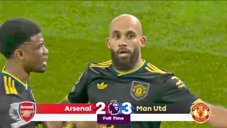 FULL HIGHLIGHT ARSENAL VS MANCHESTER UNITED (2-3) | EPL 25/2026 | EMIRATES STADIUM | FANS CAMERA