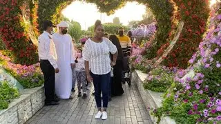 Secrets of the miracle garden in Dubai💀🌸🌺