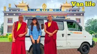 Tibetan colony || Golden temple || Buddhist monastery || Karnataka || Van life