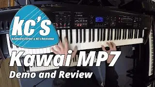 Kawai MP7 - Demo and Review - Sounds, Setups and Mixer Control