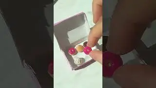 Miniature donuts clay #shorts #miniature #clay #donuts