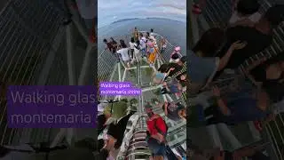 montemaria shrine walking glass #viewers #subscribers #travel